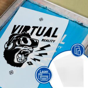 Folhas para fotolitos para impressora a laser pack 10 folhas