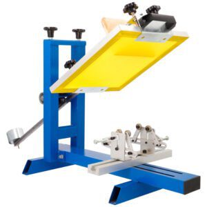 Máquina de serigrafia para impressão cilindrica