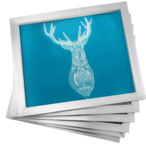 Pack 6 quadros de serigrafia 50cm x 60cm Quadro de serigrafia em Alumínio