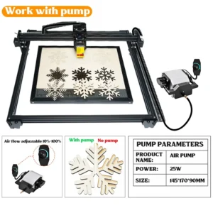 Máquina de gravação a laser  90W área de trabalho 1000x1000mm