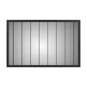 Painel de mesa de trabalho em favo de mel de corte a laser 540 x 850 MM para CNC
